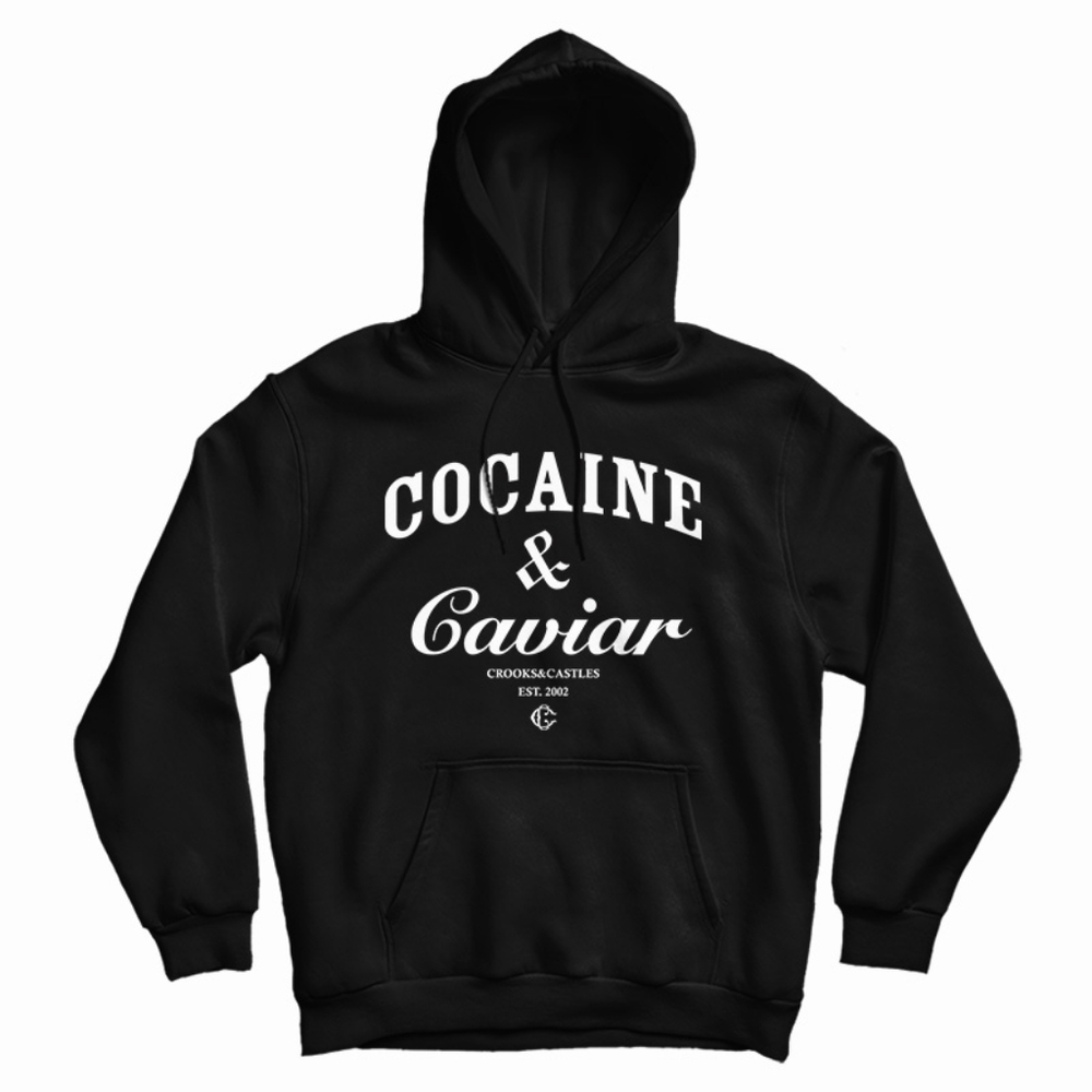 Crooks & castles black hoodie